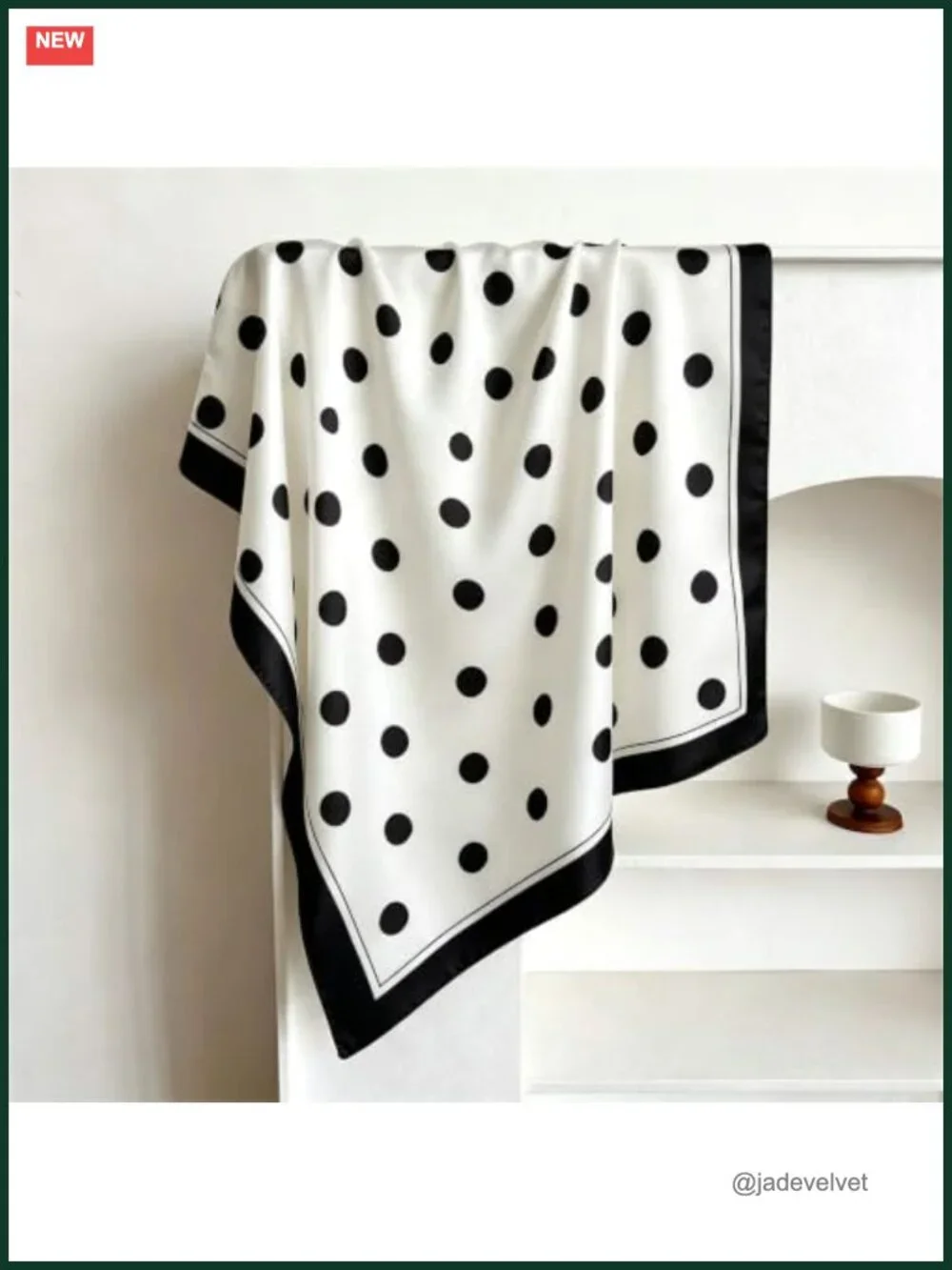 Silk Feeling Satin Head Scarf for Women - 27.5 Square Bandana Hair Wrap